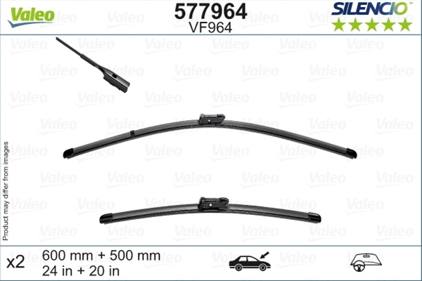 Set Stergator Sielncio Vf964 Valeo Volvo 577964