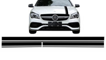 Set Stickere Negru Mat compatibil cu MERCEDES CLA ...