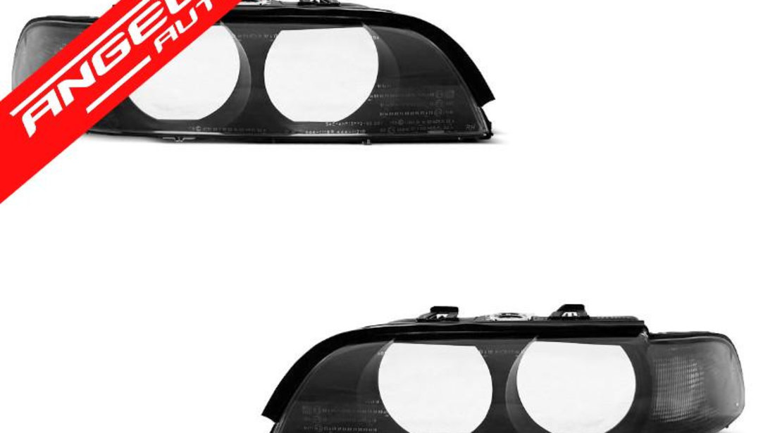 Set Sticla Far BMW Seria 5 1995-2000 Black