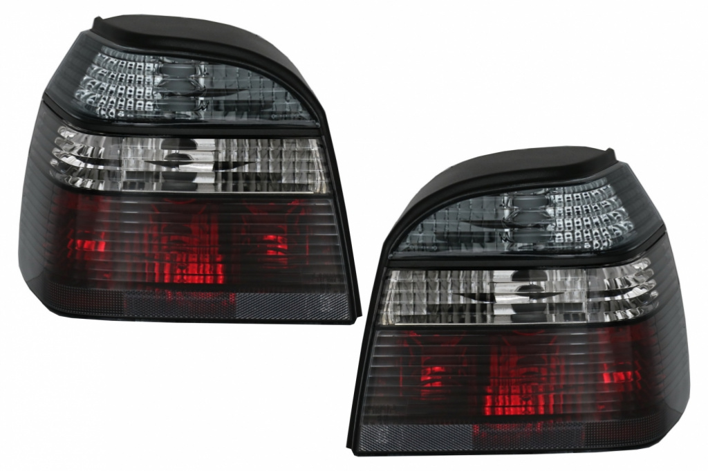 Set Stopuri Compatibil Cu Volkswagen Golf 3 1991-1997 Rosu Fumuriu TLVWG3RS