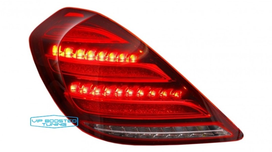 Set stopuri Full LED MERCEDES S-Class W222 (2013-2017) Semnalizare Dinamica Facelift Design