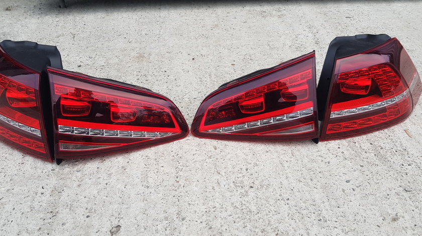 Set stopuri full LED Vw Golf 7 2013 2014 2015 2016