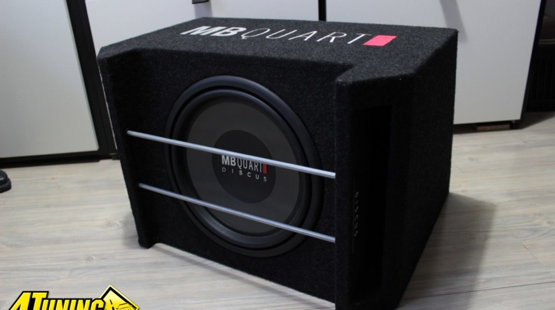 Set subwoofer si amplificator MB Quart Discus