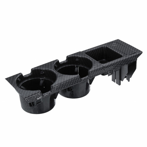 Set Suport 2 Pahare + Cutie Monede Nty Bmw Seria 3 E46 1998-2005 Carbon EZC-BM-086