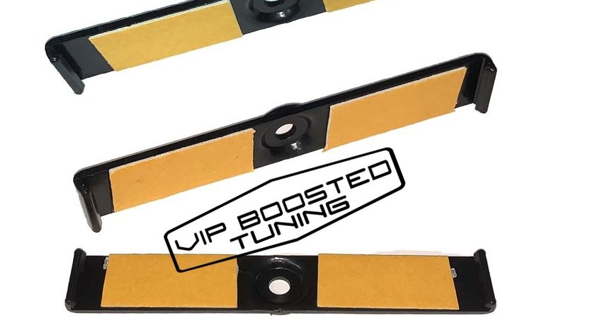 Set suporti numar inmatriculare auto ultra slim