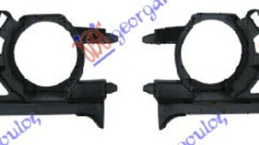 Set suporti proiectoare bara fata RENAULT CLIO 2013_2014_2015_2016 NOI