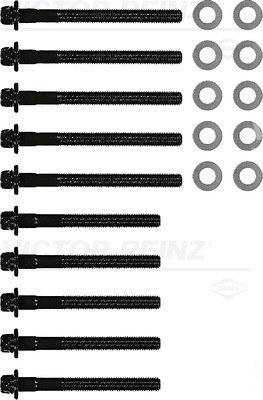 Set surub, chiulasa (143208901 REI) DACIA,LADA,NISSAN,RENAULT
