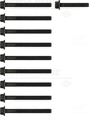 Set surub, chiulasa (143209202 REI) FIAT,INNOCENTI,LANCIA,SEAT