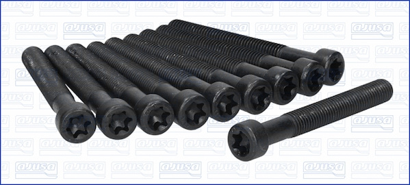 Set surub, chiulasa (81001900 AJUSA) DONKERVOORT,FORD,FORD AUSTRALIA
