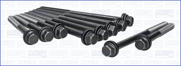 Set surub, chiulasa (81024200 AJUSA) CHRYSLER,DODGE,PLYMOUTH