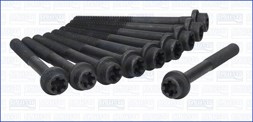 Set surub, chiulasa (81025400 AJUSA) ABARTH,ALFA ROMEO,CHRYSLER,FIAT,JEEP,LANCIA,OPEL,TATA,VAUXHALL