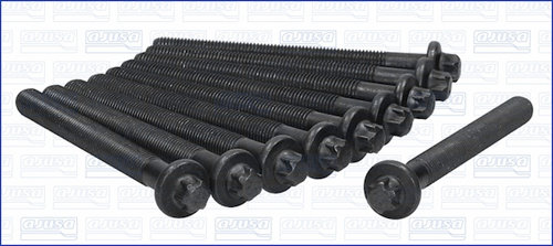 Set surub, chiulasa (81025700 AJUSA) MAHINDRA,NISSAN,OPEL,PROTON,RENAULT,SAIPA,VAUXHALL