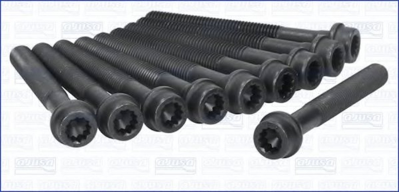 Set surub, chiulasa MERCEDES C-CLASS Sportscoupe (CL203) (2001 - 2011) AJUSA 81010500 piesa NOUA