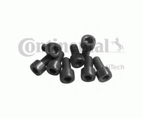 Set surub, disc curea-arbore cotit AUDI A6 (4B2, C5) (1997 - 2005) CONTITECH MS19 piesa NOUA