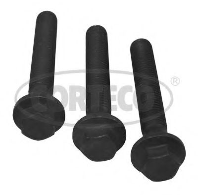Set surub, disc curea-arbore cotit FORD TRANSIT platou / sasiu (FM, FN) (2000 - 2006) CORTECO 80004867 piesa NOUA
