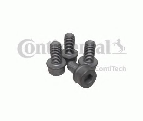 Set surub, disc curea-arbore cotit SKODA FABIA I (6Y2) (1999 - 2008) CONTITECH MS37 piesa NOUA