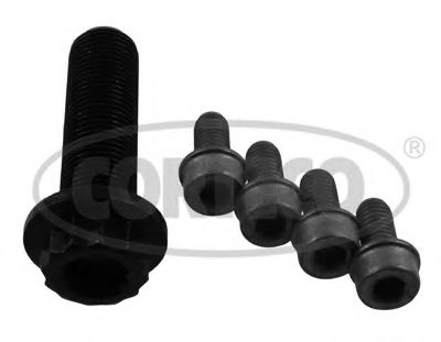 Set surub, disc curea-arbore cotit VW GOLF IV (1J1) (1997 - 2005) CORTECO 80004920 piesa NOUA