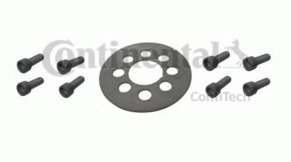 Set surub, disc curea-arbore cotit VW TOUAREG (7LA, 7L6, 7L7) (2002 - 2010) CONTITECH MS25 piesa NOUA