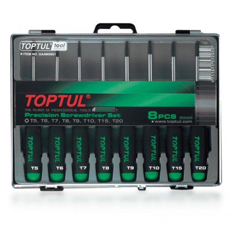 Set Surubelnite Toptul 8 Buc GAAW0801