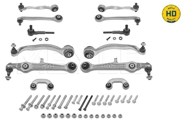 Set, suspensie roata Axa fata dreapta (1160500083HD MEYLE) AUDI