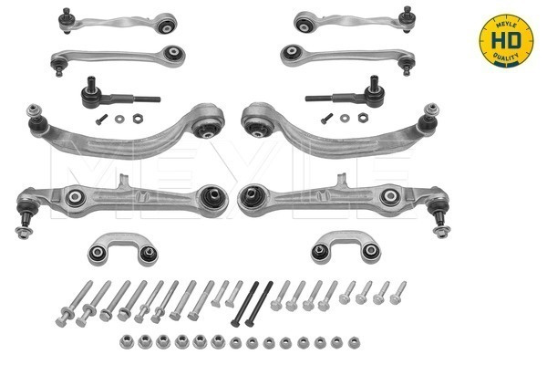 Set, suspensie roata Axa fata dreapta (1160500085HD MEYLE) AUDI,SEAT