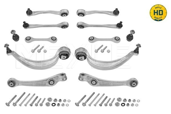 Set, suspensie roata Axa fata stanga (1160500190HD MEYLE) AUDI