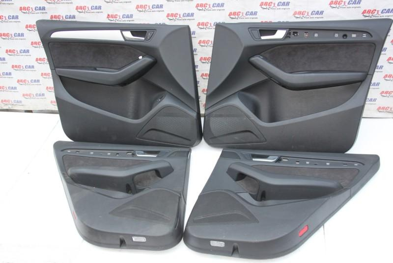 Set tapiterii usi alcantara Audi Q5 2008-2012 8R