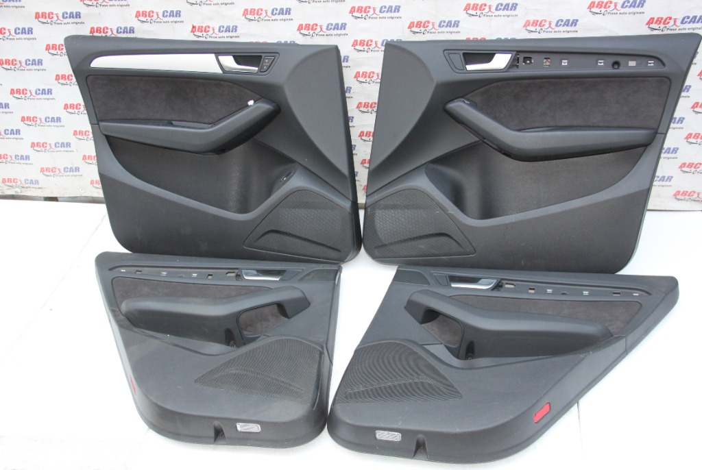 Set tapiterii usi alcantara Audi Q5 8R 2008-2016