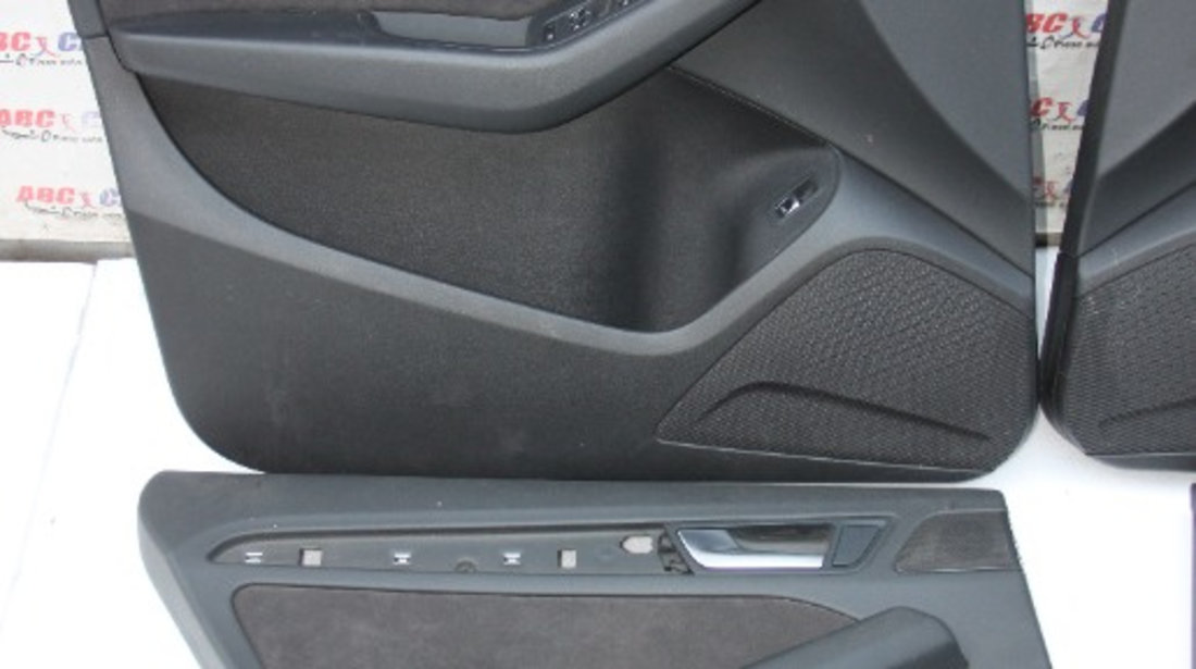 Set tapiterii usi alcantara Audi Q5 8R 2008-2016