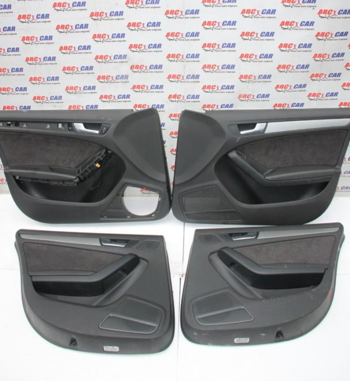 Set tapiterii usi cu alcantara Audi A5 2007-2011 8T3