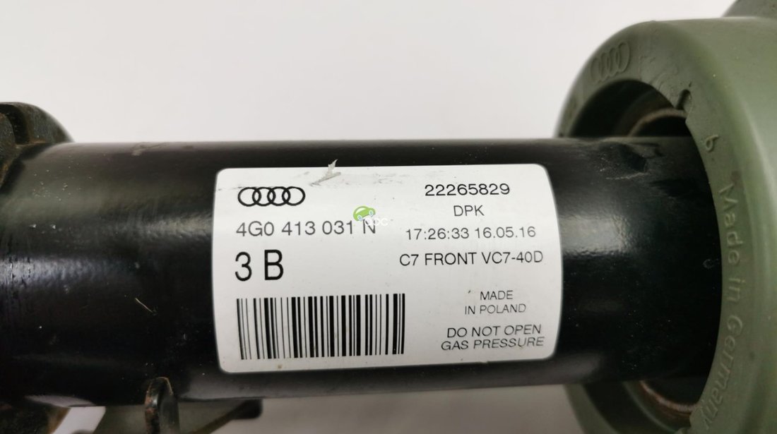 Set telescoape fata Originale Audi A6 C7 4G (2011 - 2018) 2.0 TDI - Cod: 4G0413031N