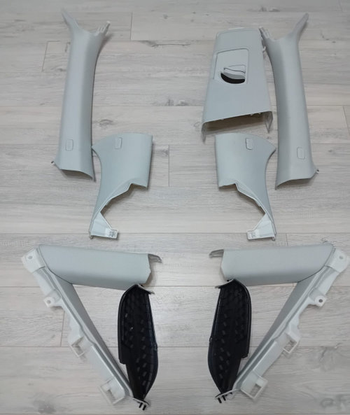 Set trimuri / ornamente interior, set complet ornamente stalpi 2012 Audi A5 8T [facelift] [2011 - 20...