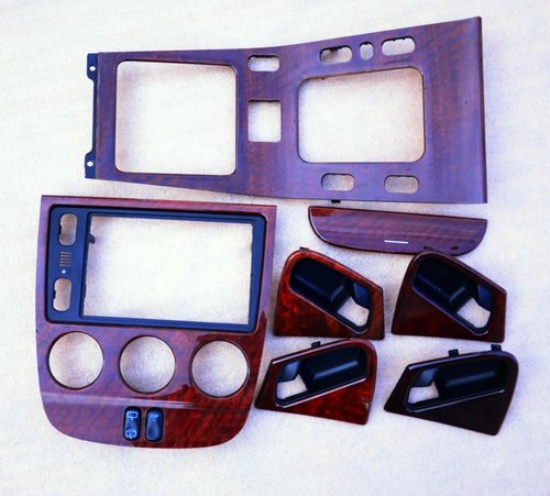 SET TRIMURI ORNAMENTE MAHON BORD + USI 7 PIESE W163 ML 2002 2003 2004 2005 FACELIFT