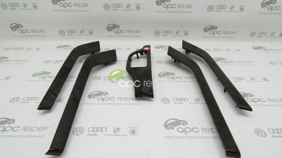 Set Trimuri / Ornamente Originale Audi Q7 4M - Lemn mat