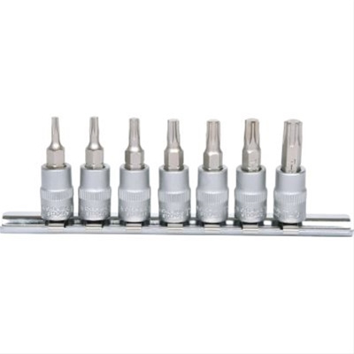 Set Tubulare 1/4 Cu Bit Torx T10t40 7 Pcs, Ks Tools 911.1458