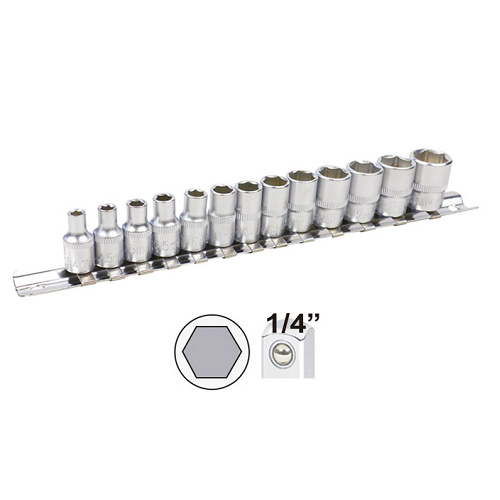 Set Tubulare 1/4\' Hexagonale Jbm 52715