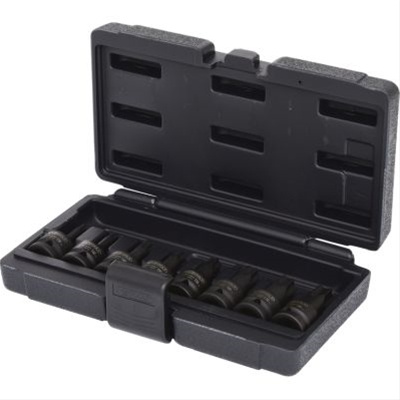 Set Tubulare De Impact 1/2 Cu Bit T30t80 8 Pcs, , Scurt Ks Tools 515.1107