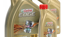 Set Ulei Motor Castrol Edge LL 5W-30 5L + 2 X Cast...