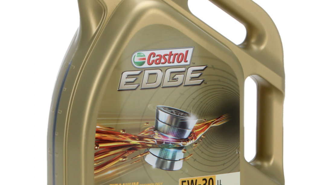 Set Ulei Motor Castrol Edge LL 5W-30 5L + Filtru Ulei Mann Filter HU719/7X + Buson Golire Baie Ulei Oe Volkswagen N90813202