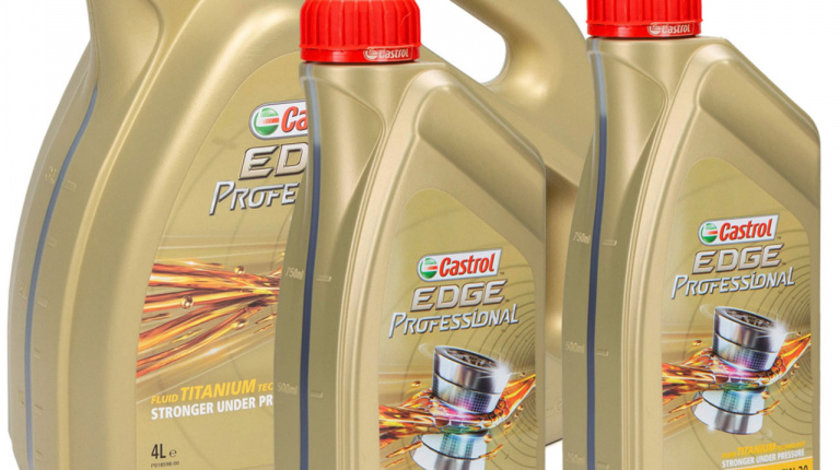 Set Ulei Motor Castrol Edge Professional Long Life III 5W-30 4L + 2 Buc Ulei Motor Castrol Edge Professional Long Life III 5W-30 1L