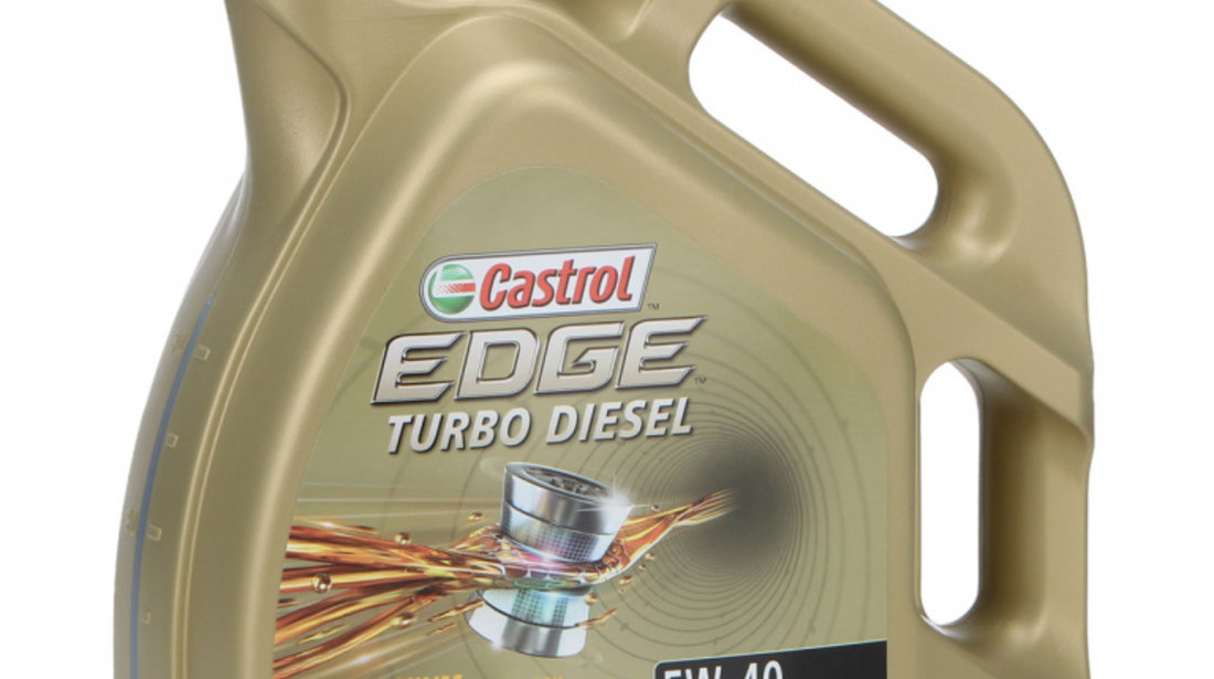 Set Ulei Motor Castrol Edge Turbo Diesel Titanium 5W-40 4L 1535BA + 2 Buc Ulei Motor Castrol Edge Turbo Diesel Titanium 5W-40 1L 1535B5