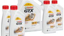 Set Ulei Motor Castrol GTX 5W-30 RN17 ACEA C3 Rena...