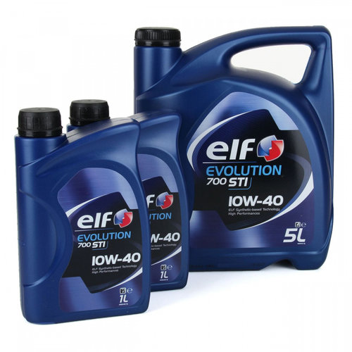 Set Ulei Motor Elf Evolution 700 STI 10W-40 5L + 2 Buc Ulei Motor Elf Evolution 700 STI 10W-40 1L