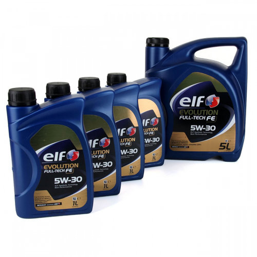 Set Ulei Motor Elf Evolution Full Tech FE 5W-30 5L + 4 Buc Ulei Motor Elf Evolution Full Tech FE 5W-...