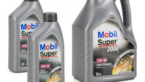 Set Ulei Motor Mobil Super 2000 10W-40 5L + 2 Buc ...