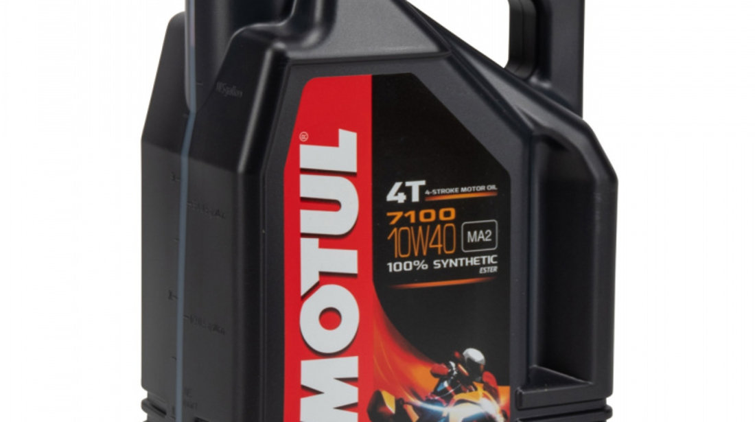 Set Ulei Motor Motul 7100 4T 100% Syntetic 10W-40 4L 104092 + Ulei Motor Motul 7100 4T 100% Syntetic 10W-40 1L 104091