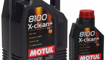 Set Ulei Motor Motul 8100 X-Clean+ 5W-30 5L 106377...