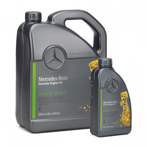 Set Ulei Motor Oe Mercedes-Benz 229.52 5W-30 5L A000989700613AMEE + Ulei Motor Oe Mercedes-Benz 229....