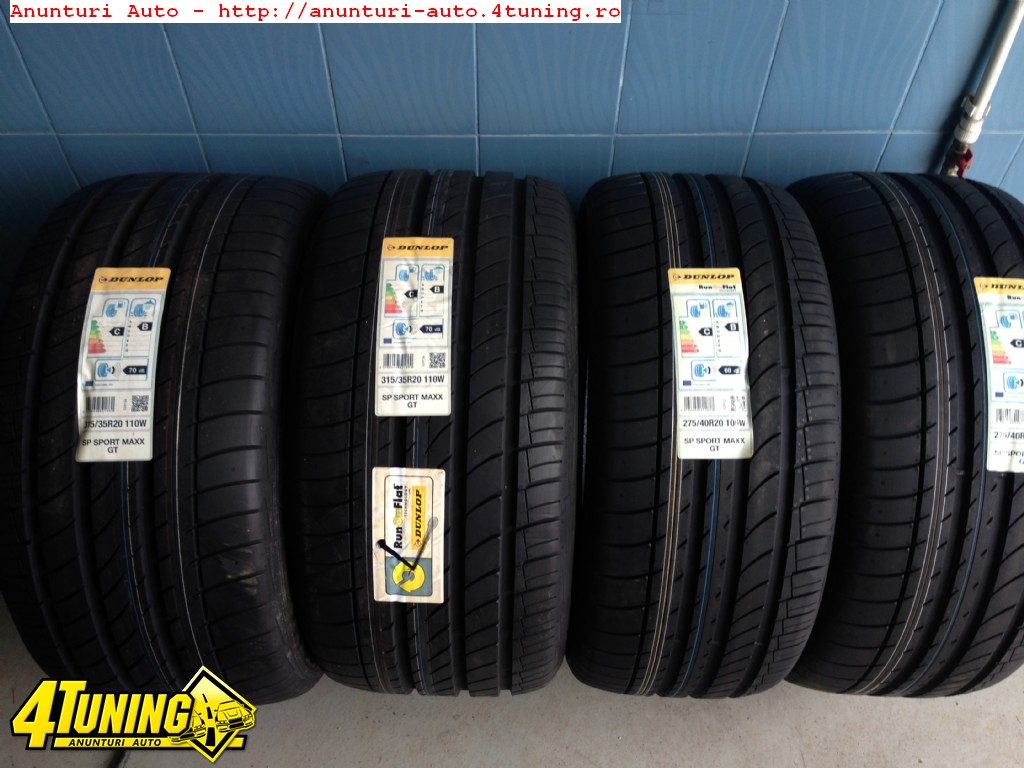 Set x5 x6 315/35R20 cu 275/40R20 Dunlop 