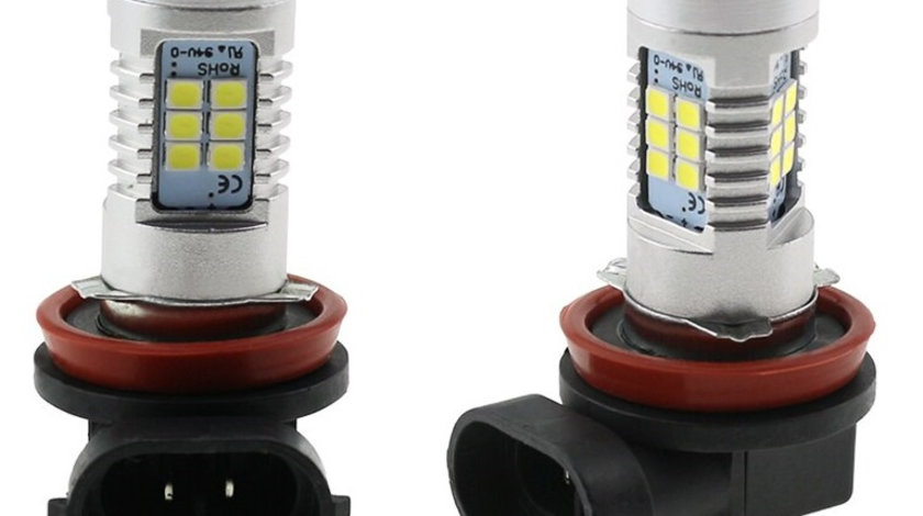 Set2 Buc Led HB4 Cu Lupa 21 Smd LED 215